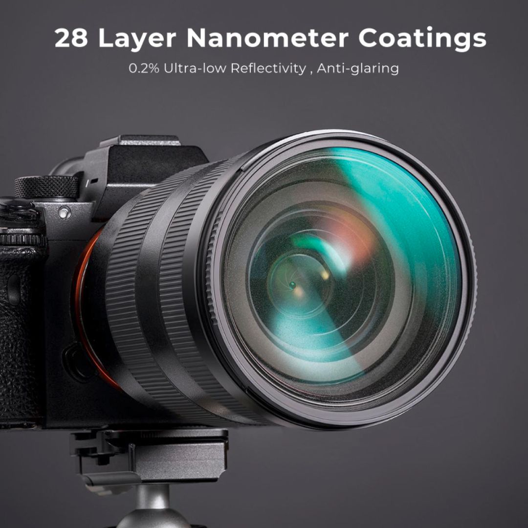 K&F Concept 67mm Black Pro-Mist Filter 1/2 Multi-layer Coated Nano-X Series KF01.1653 - 4